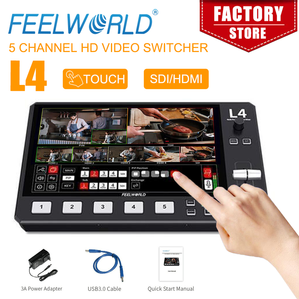 Hdmi Cable - FEELWORLD L4, bộ trộn và chuyển