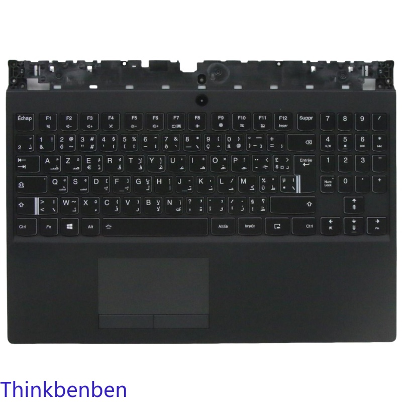 Keyboard Cover - French Arabic Black Keyboard Upper Case