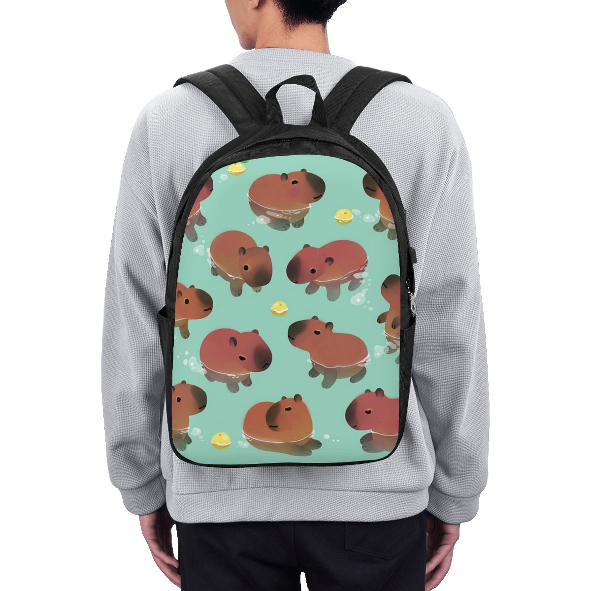 Capybara Animal Pattern Backpa - đánh giá và giá Laptop Bag