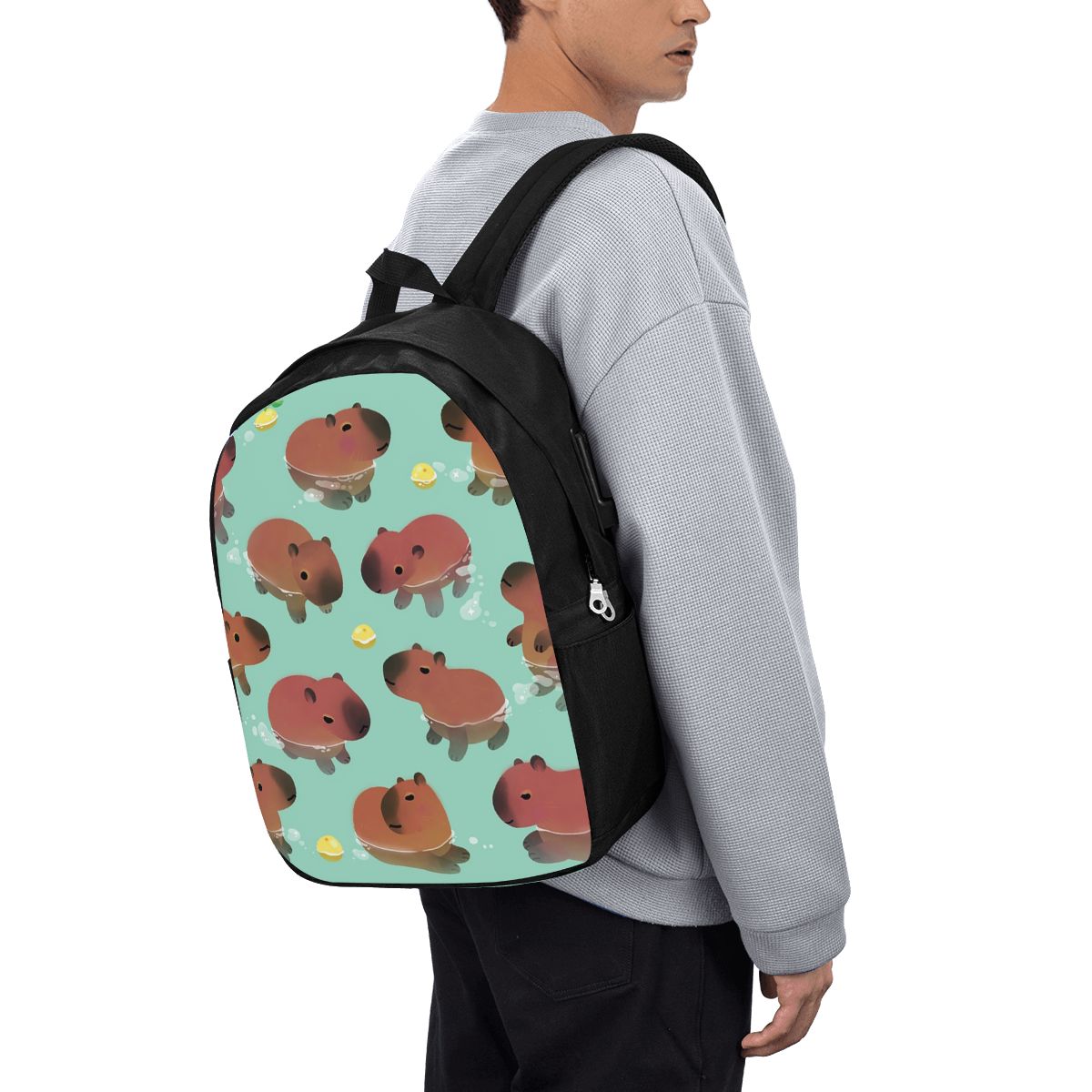 Capybara Animal Pattern Backpa - đánh giá và giá Laptop Bag