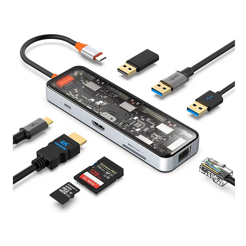 USB C Hub with 4K   Port Ether - đánh giá và giá Usb C Hub
