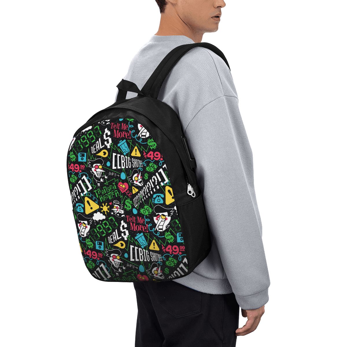 Deltarune SPAMTON G Backpack T - đánh giá và giá Laptop Bag