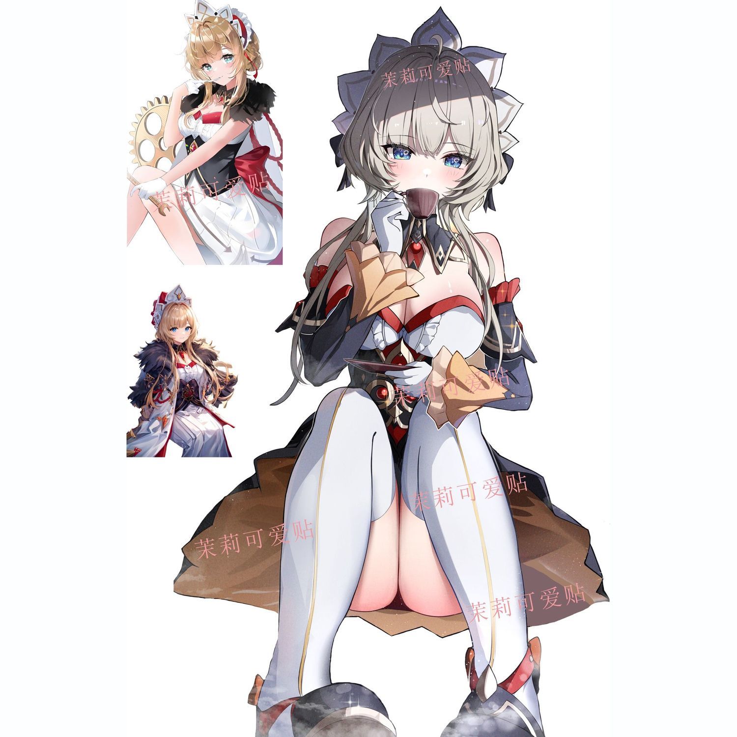 3pcs/set Anime Genshin Impact  - đánh giá và giá Laptop Original Accessories