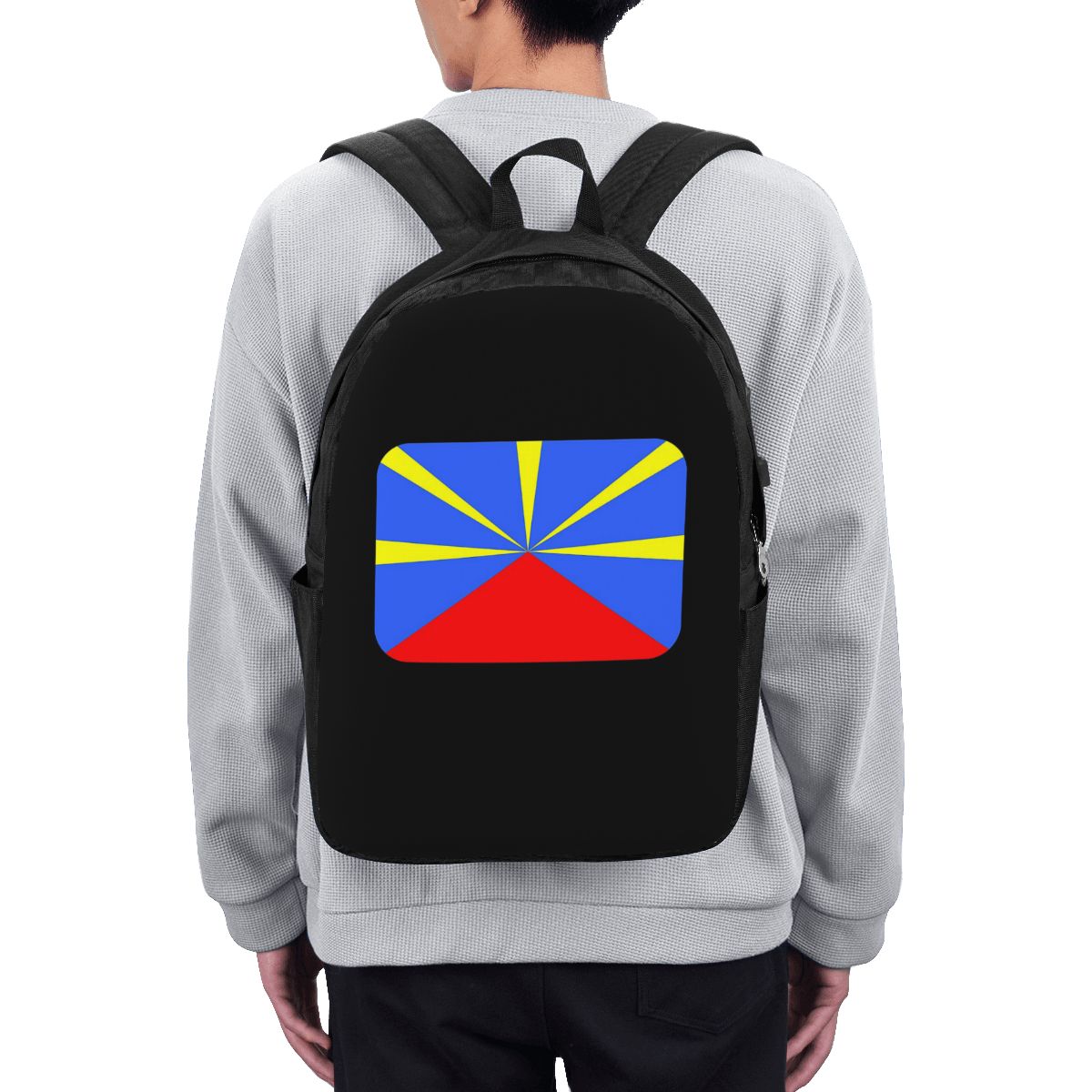 974 Reunion Island Flag Backpa - đánh giá và giá Laptop Bag