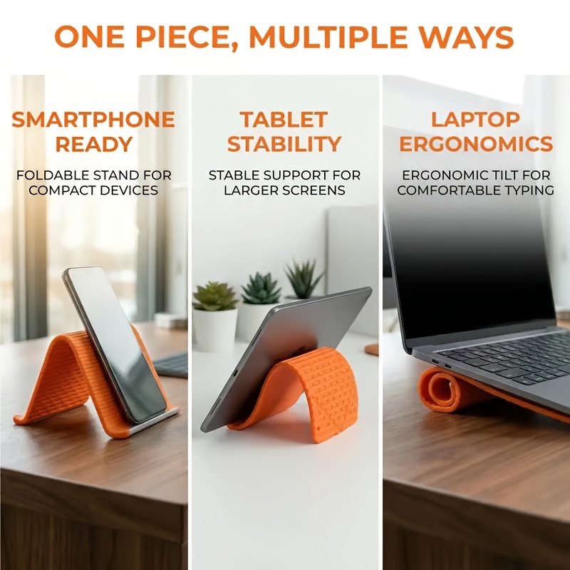 Flexible Folding Phone Holder  - đánh giá và giá Laptop Stand